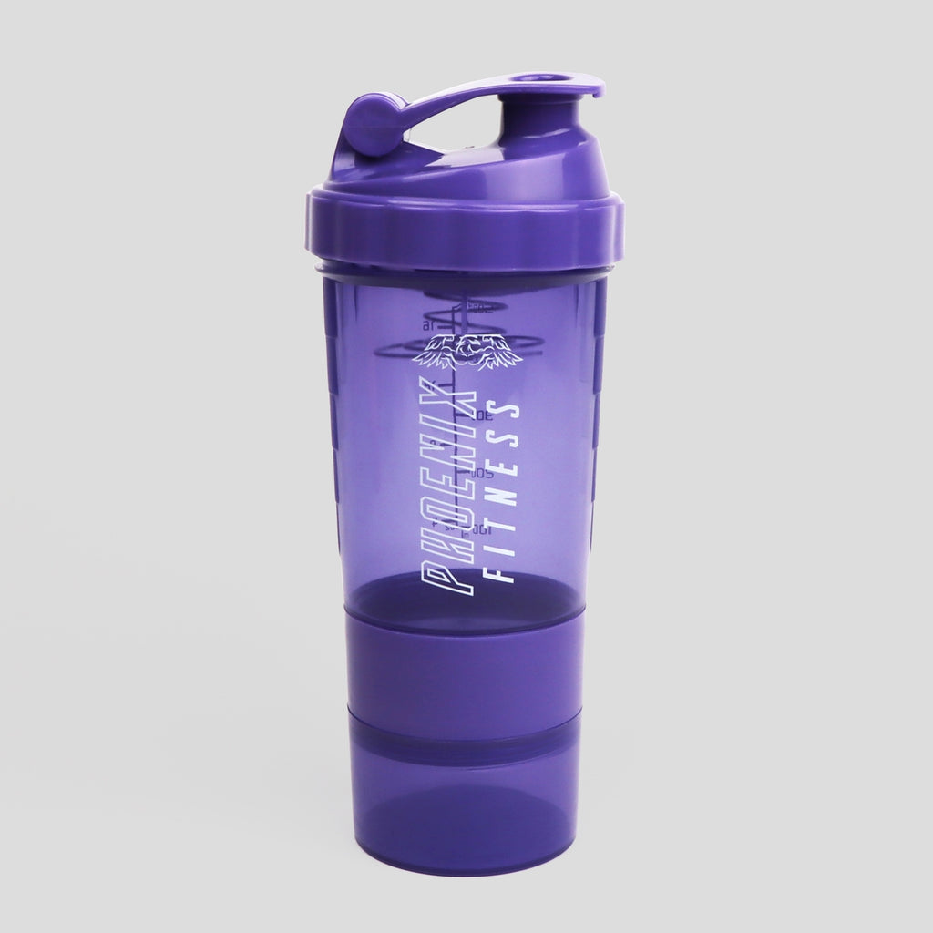 Shaker mit Fächern 500 ml – Protein Shaker BPA-frei