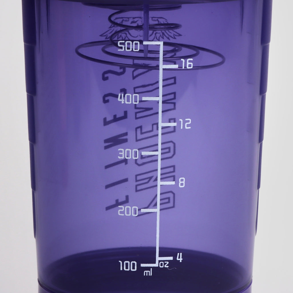Shaker mit Fächern 500 ml – Protein Shaker BPA-frei