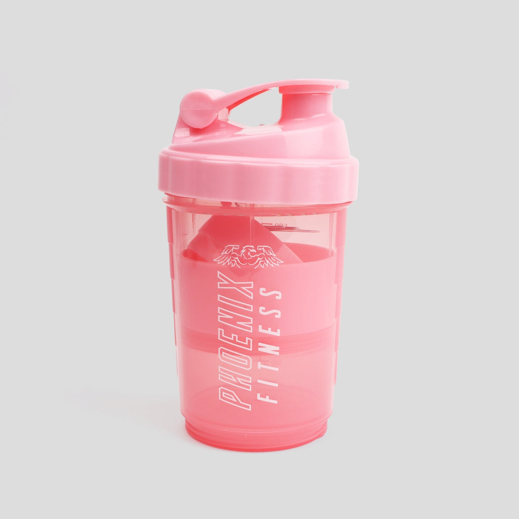Shaker mit Fächern 500 ml – Protein Shaker BPA-frei