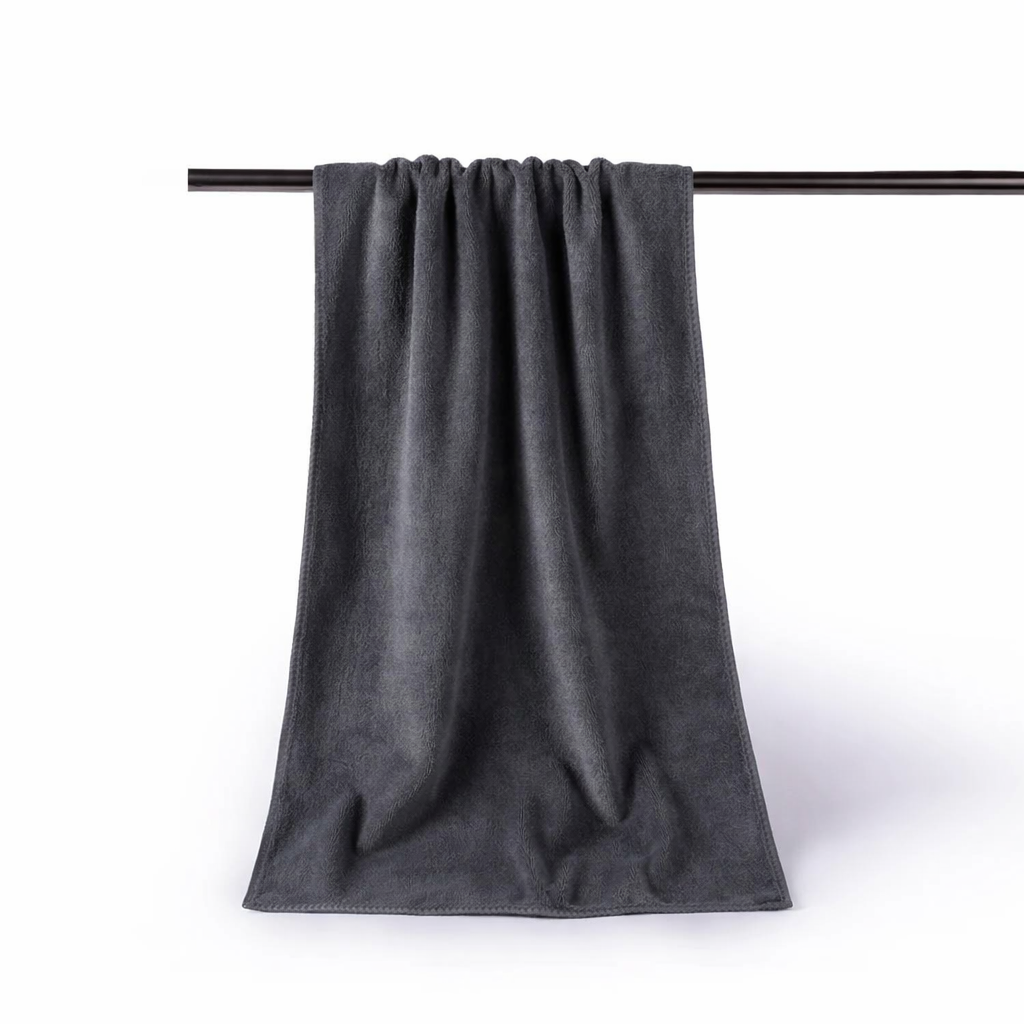 Fitness Handtuch mit Reißverschlusstasche 40x95cm Mikrofaser Gym Handtuch