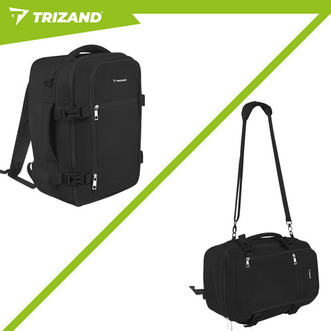 Reiserucksack 40x25x20 cm Handgepäck 20L | Trizand 2in1