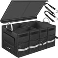 Kofferraum Organizer XXL 50L mit Deckel | faltbar & stabil